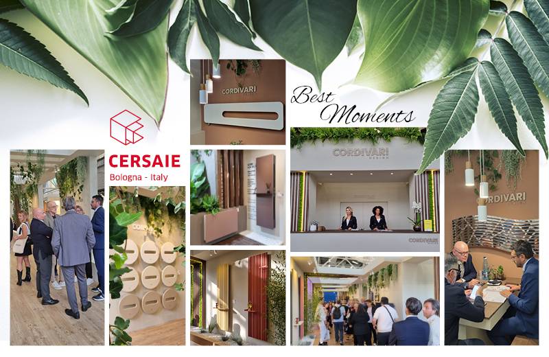 LE SALON CERSAIE AVEC CORDIVARI DESIGN